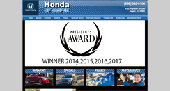 Desktop Screenshot of hondaofjasper.com
